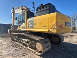 Back of used Excavator